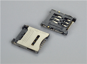 品名：SIM卡座  MICRO SIM 掀蓋式 1.75H  <br>料號(hào)：JCSIM-FLASH-06PIN